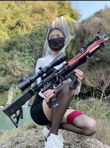 Powerful slingshot rifle semi - powerful,